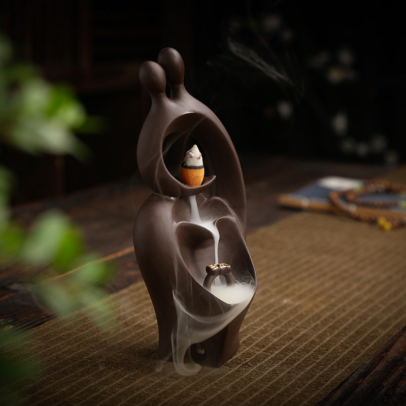 F Ceramic Waterfall Incense Burner Buddha Hand Censer Holder Indoor Smoke Backflow Incense Fountain Buddhist Altar Table Decor F Ceramic Waterfall Incense Burner Buddha Hand Censer Holder Indoor Smoke Backflow Incense Fountain Buddhist Altar Table Decor